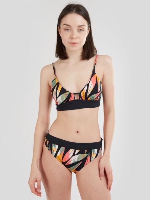 Fundango Sahara V-neck Cami Top női bikini felső multikolor színben 2