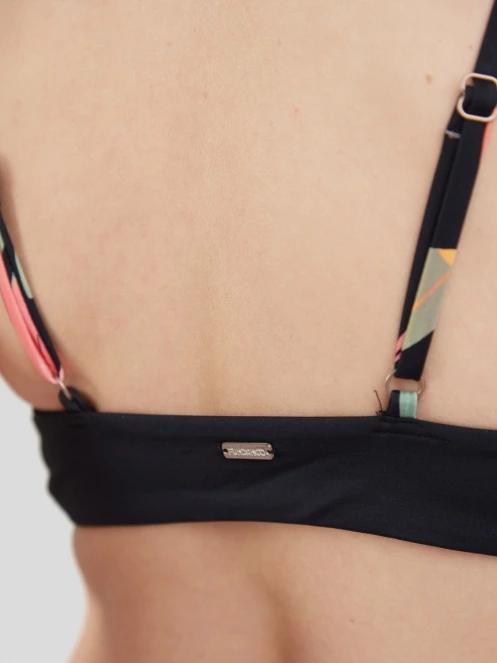 Fundango Sahara V-neck Cami Top női bikini felső multikolor színben 5