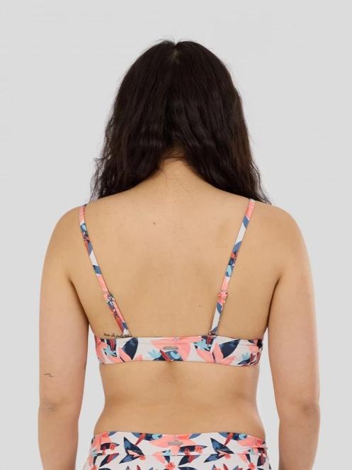 Fundango Sahara V-Neck Cami Top női bikini felső homok színben 3