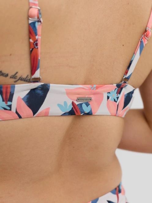 Fundango Sahara V-Neck Cami Top női bikini felső homok színben 5