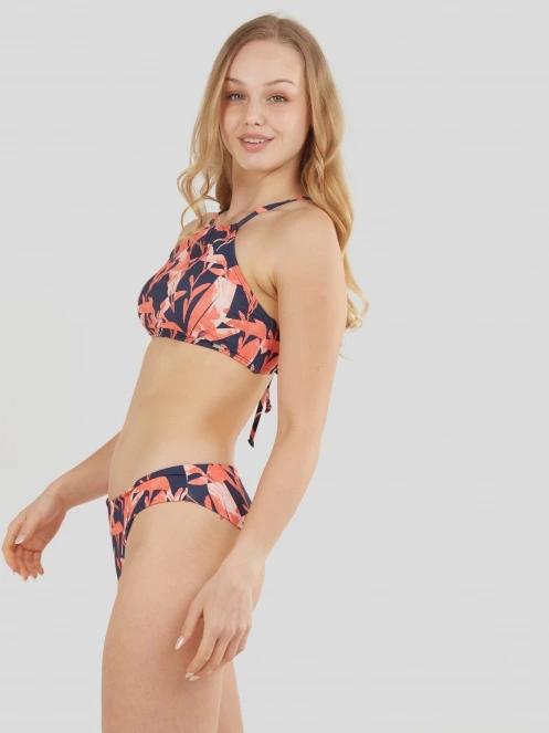 Fundango Hogg High Neck Top női bikini felső rózsaszín színben 5