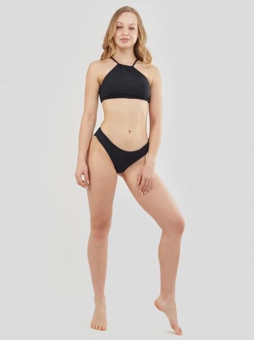 Fundango Hogg High Neck Top női bikini felső fekete színben 4