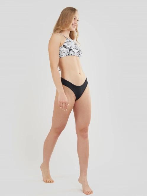 Fundango Hogg High Neck Top női bikini felső fehér színben 4