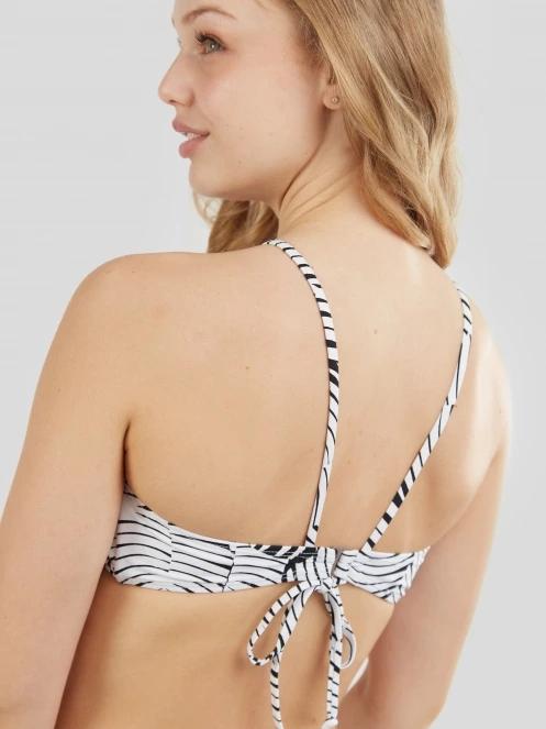 Fundango Hogg High Neck Top női bikini felső fehér színben 7