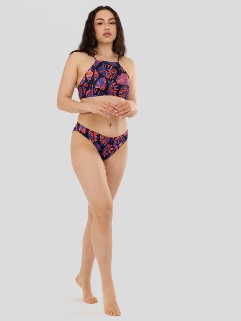 Fundango Hogg High Neck Top női bikini felső fekete színben 4