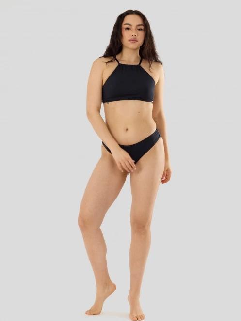 Fundango Hogg High Neck Top női bikini felső fekete színben 5