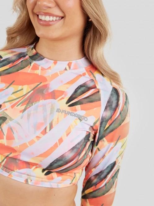 Fundango Amelia Surf Top női bikini felső lila színben 5