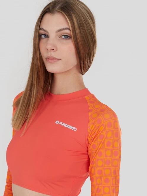 Fundango Amelia Surf Top női bikini felső rózsaszín színben 6