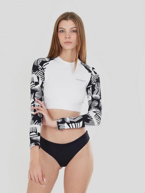 Fundango Amelia Surf Top női bikini felső fekete színben 2