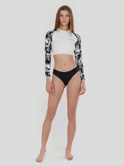 Fundango Amelia Surf Top női bikini felső fekete színben 4