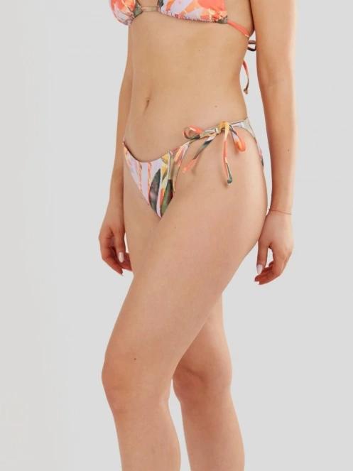 Fundango Innisfil Ties-side Bottoms női bikini alsó lila színben 2