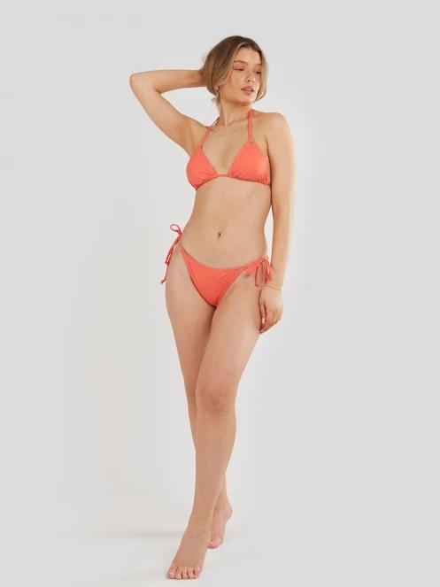 Fundango Innisfil Ties-side Bottoms női bikini alsó piros színben 4