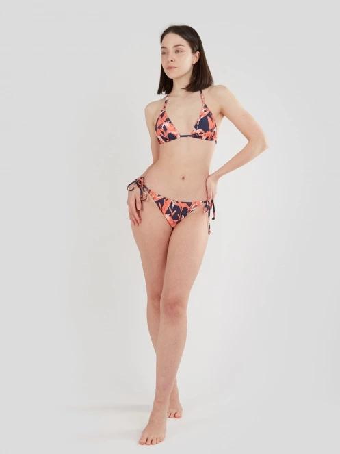 Fundango Innisfil Ties-side Bottoms női bikini alsó sötétkék színben 4