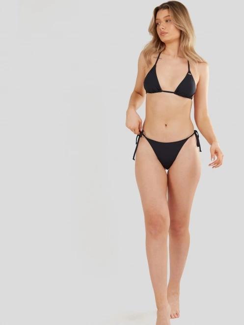 Fundango Innisfil Ties-side Bottoms női bikini alsó fekete színben 4