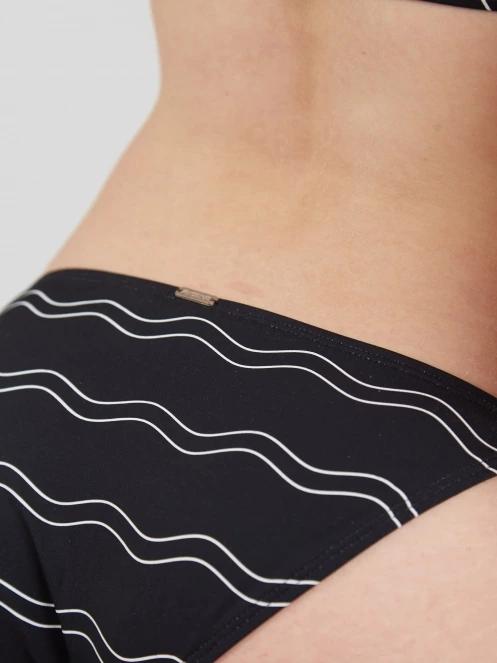 Fundango Innisfil Ties-side Bottoms női bikini alsó fekete színben 7