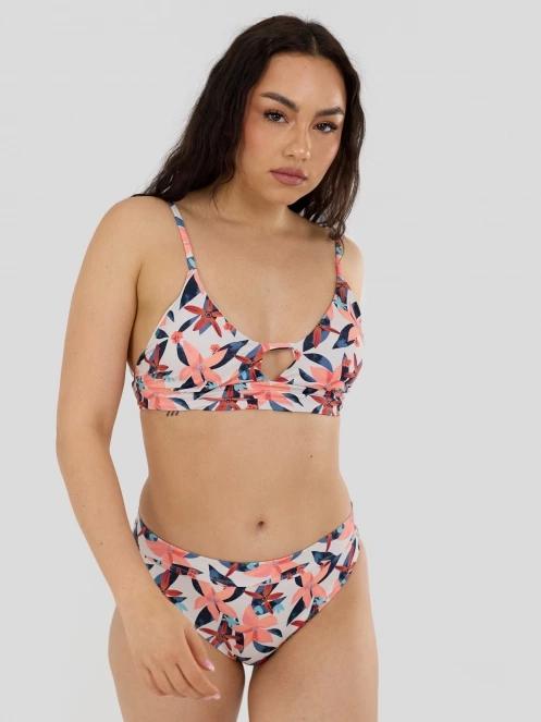 Fundango Sahara Midwaist Full Bottom női bikini alsó homok színben 2
