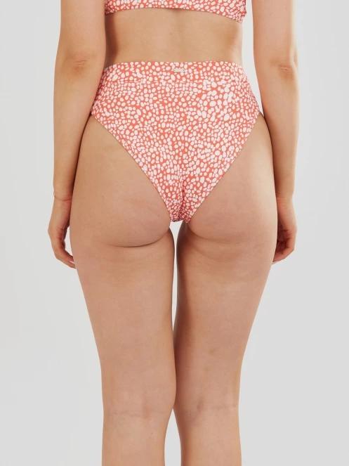 Fundango Sahara Mid Waist Full Bottoms női bikini alsó piros színben 3
