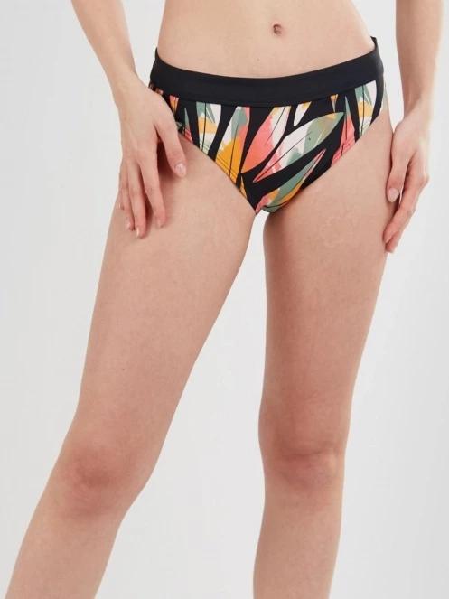 Fundango Sahara Mid Waist Full Bottoms női bikini alsó multikolor színben 2