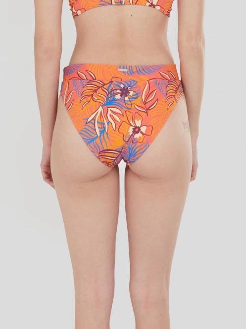 Fundango Sahara Mid Waist Full Bottom női bikini alsó rózsaszín színben 3