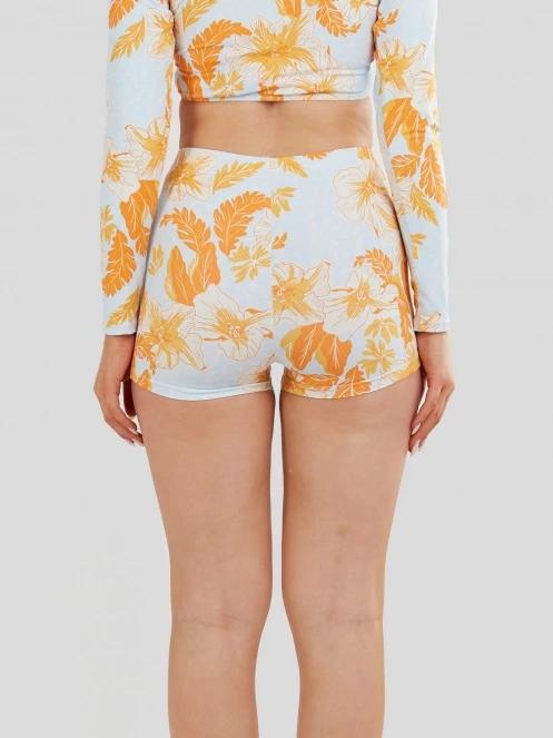 Fundango Amelia Surf Short női bikini alsó narancssárga színben 3
