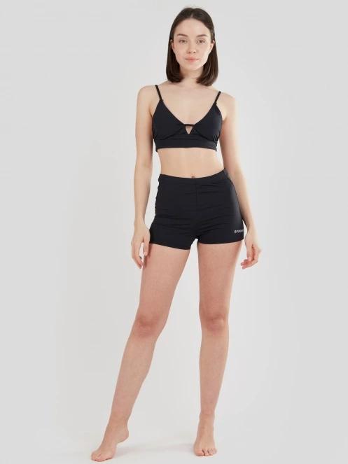 Fundango Amelia Surf Short női bikini alsó fekete színben 4