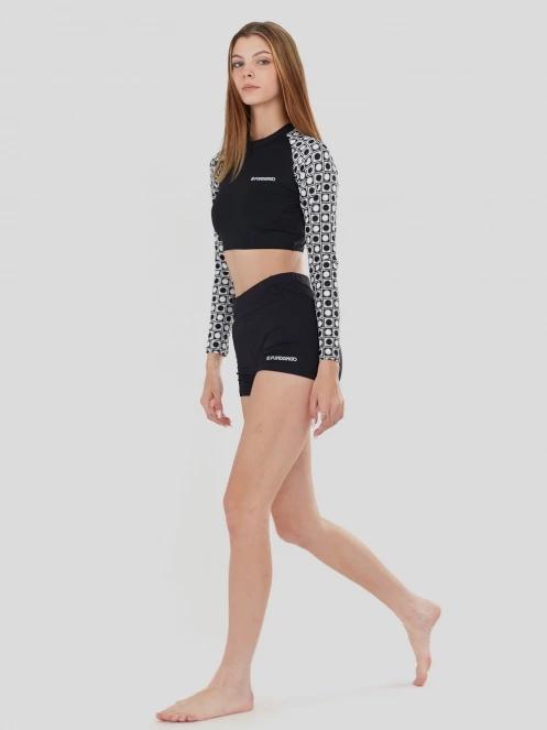 Fundango Amelia Surf Shorts női bikini alsó fekete színben 5