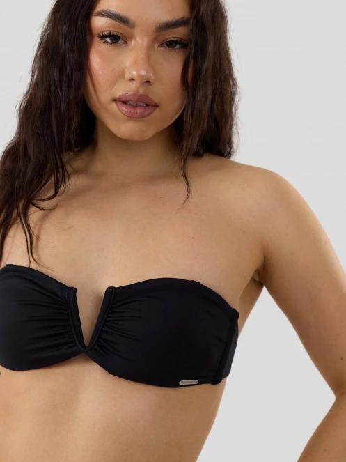 Fundango Lola Bralette Top női bikini felső fekete színben 10