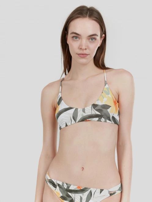 Fundango Moana Bralette Top női bikini felső fehér színben 2