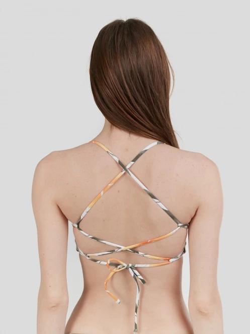Fundango Moana Bralette Top női bikini felső fehér színben 3