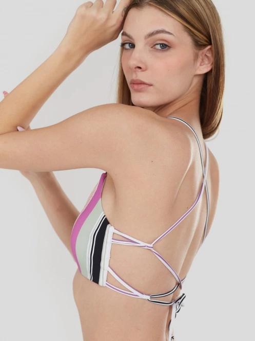Fundango Moana Bralette Top női bikini felső multikolor színben 6