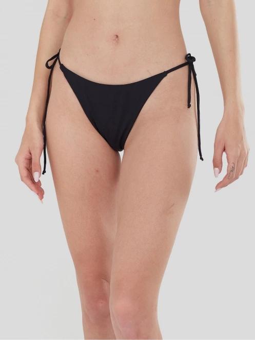 Fundango Innisfil II Tie-Side Bottom női bikini alsó fekete színben 2