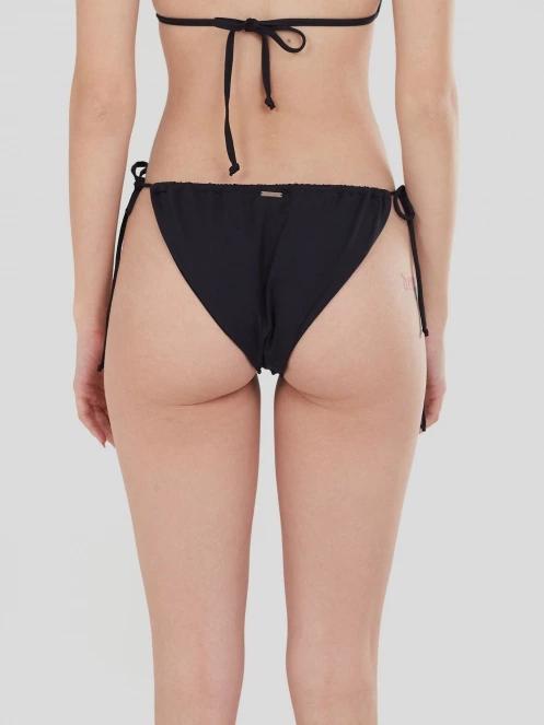 Fundango Innisfil II Tie-Side Bottom női bikini alsó fekete színben 3