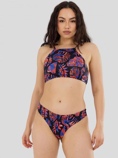 Fundango Hogg High Waisted Bottom női bikini alsó fekete színben 2