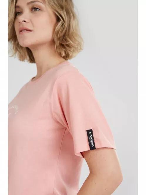 Fundango Bolton T-shirt női rövid ujjú póló rózsaszín színben 4