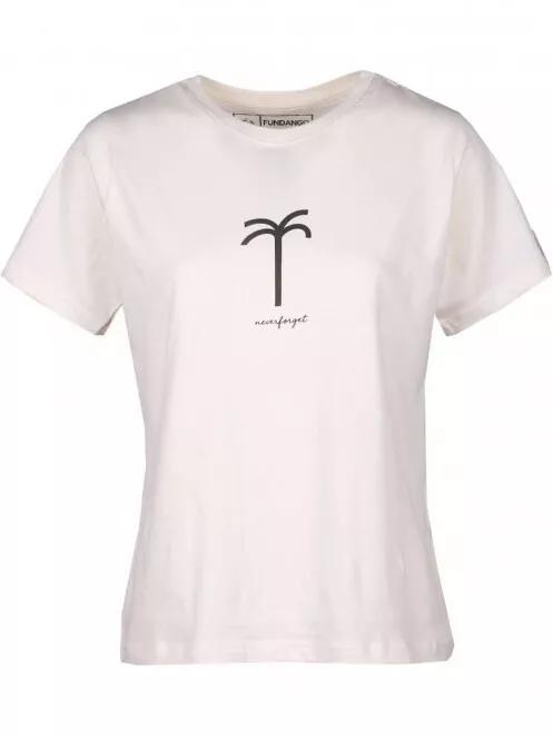 Fundango Bolton T-shirt női rövid ujjú póló homok színben 6