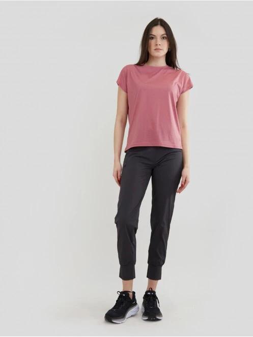 Fundango Rush T-shirt női rövid ujjú sport póló magenta színben 4