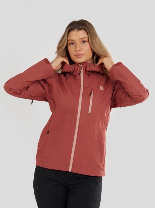 Fundango Piora Waterproof Jacket női esőkabát piros színben 5