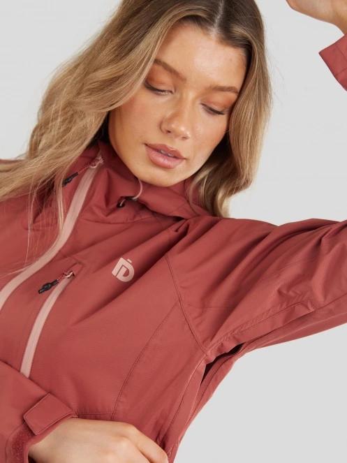 Fundango Piora Waterproof Jacket női esőkabát piros színben 6