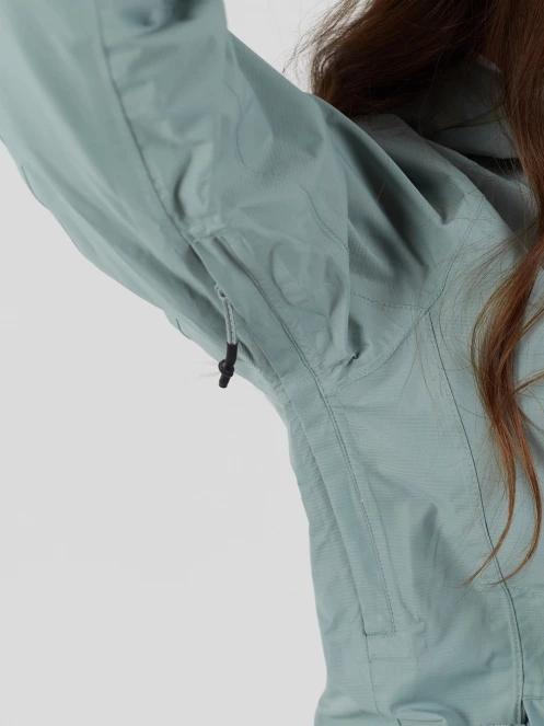 Fundango Piora Waterproof Jacket női esőkabát zöld színben 8