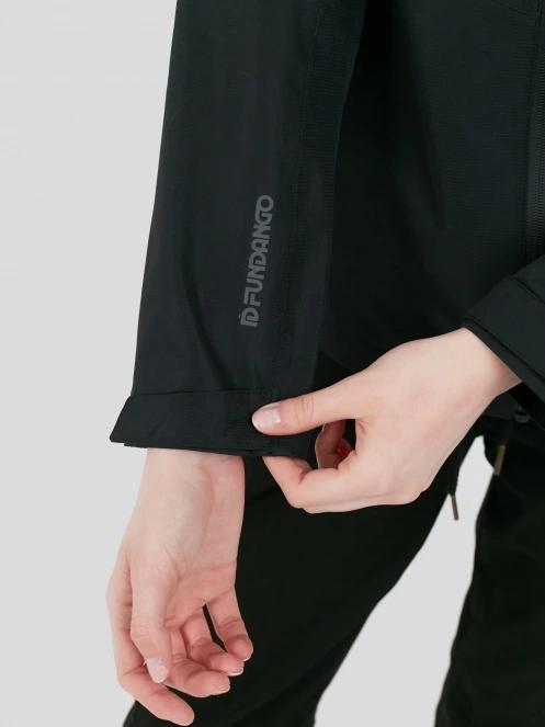 Fundango Piora Waterproof Jacket női esőkabát fekete színben 8