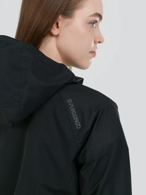 Fundango Piora Waterproof Jacket női esőkabát fekete színben 9