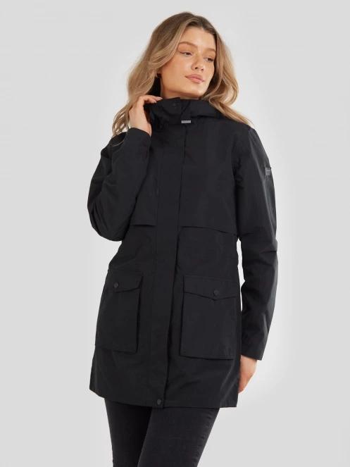 Fundango Zhuri Waterproof Jacket női esőkabát fekete színben 2
