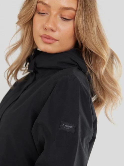 Fundango Zhuri Waterproof Jacket női esőkabát fekete színben 7