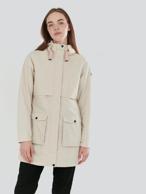 Fundango Zhuri Waterproof Jacket női esőkabát homok színben 5