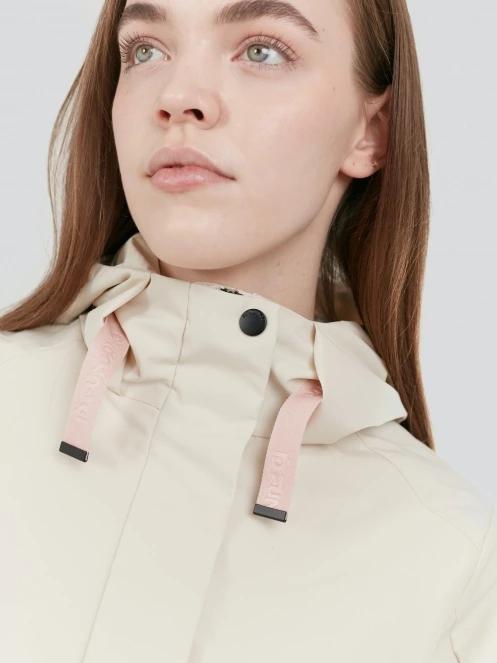 Fundango Zhuri Waterproof Jacket női esőkabát homok színben 6