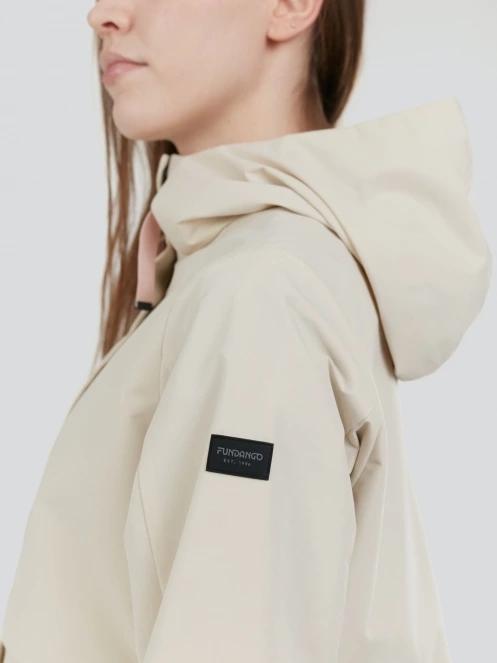 Fundango Zhuri Waterproof Jacket női esőkabát homok színben 7