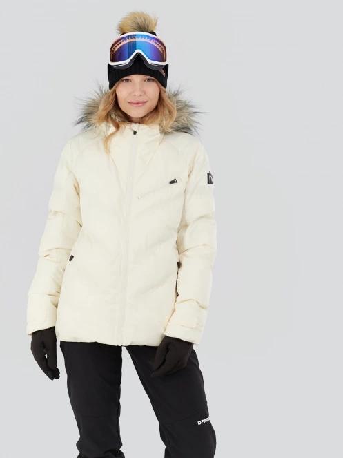 Fundango Elyra Fur Padded Jacket női síkabát fehér színben 3