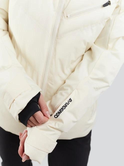 Fundango Elyra Fur Padded Jacket női síkabát fehér színben 8