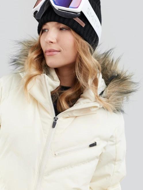 Fundango Elyra Fur Padded Jacket női síkabát fehér színben 9