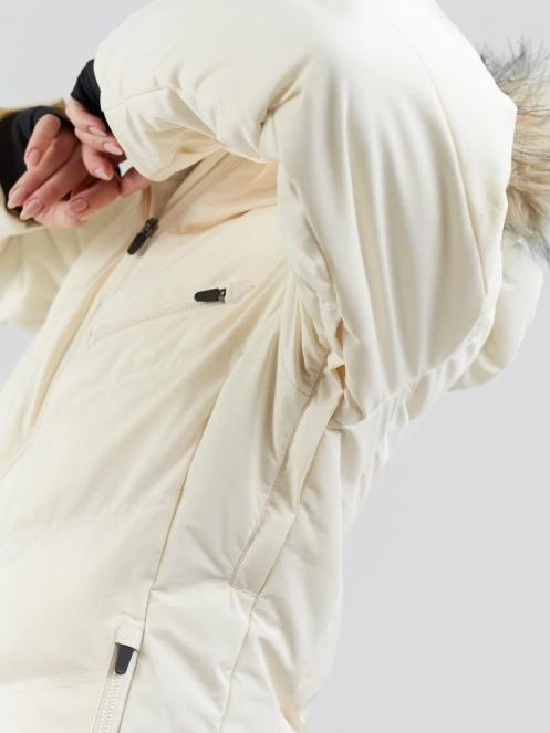 Fundango Elyra Fur Padded Jacket női síkabát fehér színben 10